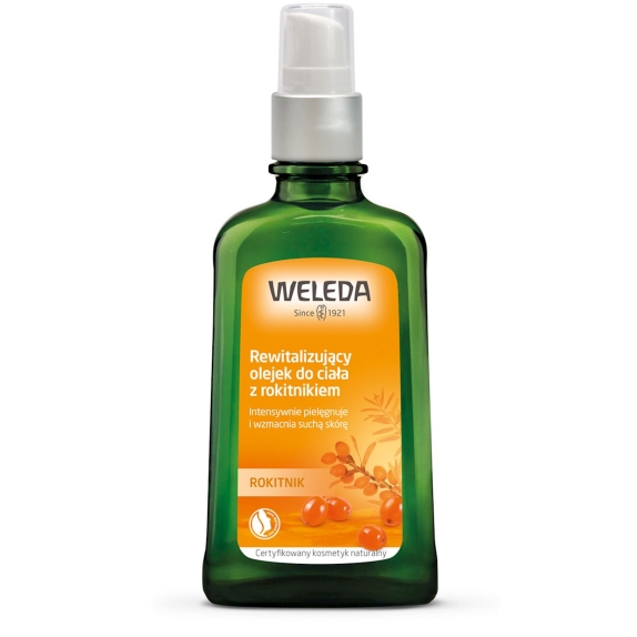Olejek do ciała z rokitnikiem rewitalizujący ECO 100 ml Weleda cena €18,82