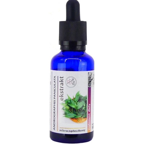 Organis Andrographis Paniculata wyciąg mikrocząsteczkowy 50 ml  cena 21,33$