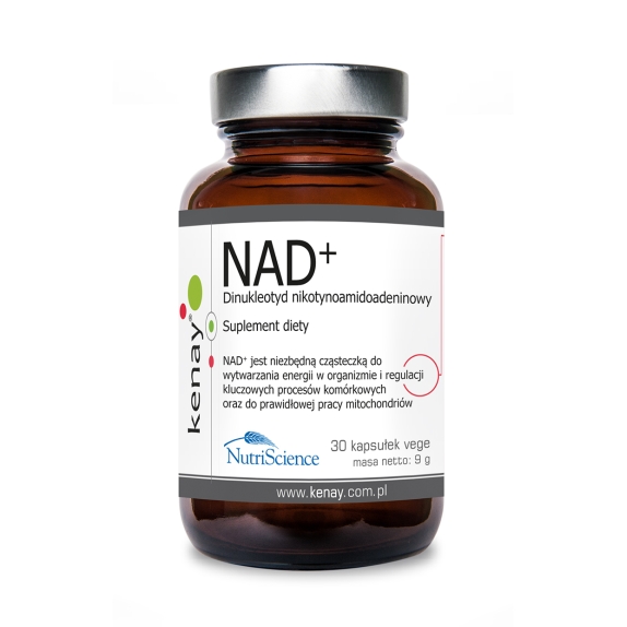 Kenay NAD+ dinukleotyd nikotynoamidoadeninowy 30 kapsułek cena 76,81$
