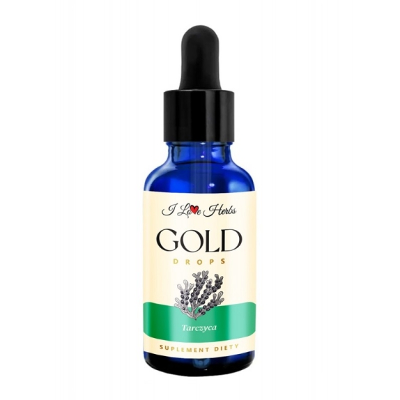 I Love Herbs Gold Drops tarczyca 50 ml cena 34,56$