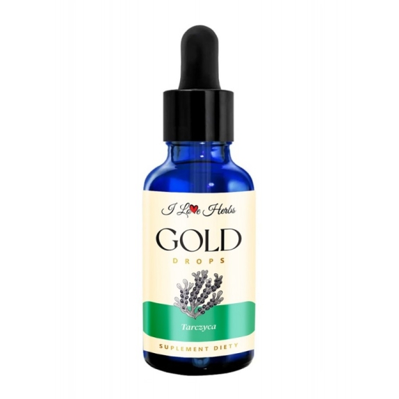 Gold Drops tarczyca 50 ml I Love Herbs cena 34,56$