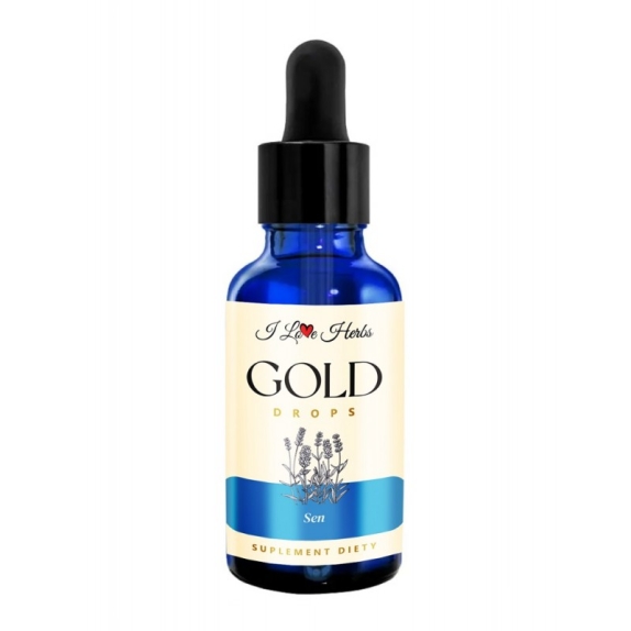 Gold Drops sen 50 ml I Love Herbs cena 128,00zł