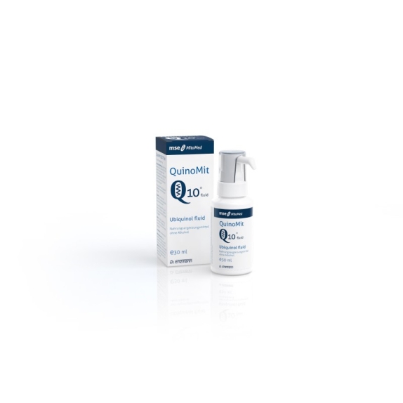 Dr Enzmann QuinoMit Q10 fliud najbardziej aktywna forma koenzymu Q10 30 ml cena 357,00zł