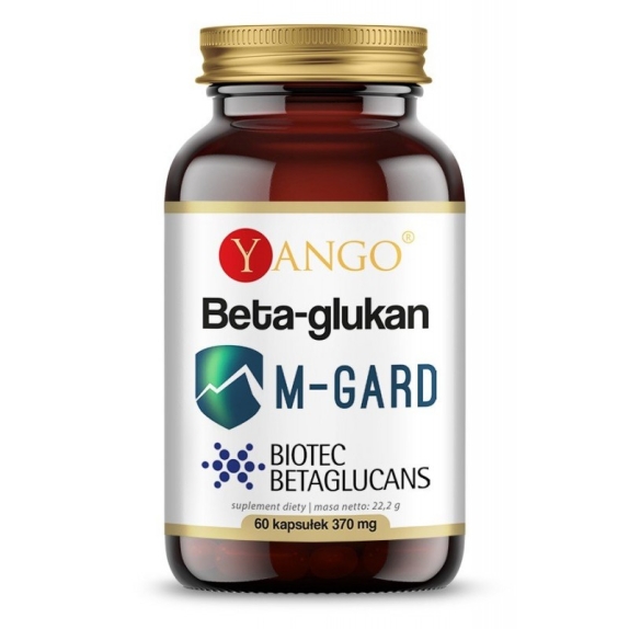 Yango Beta-glukan M-GARD 60 kapsułek cena 71,50zł
