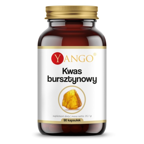 Yango Kwas bursztynowy 90 kapsułek cena €9,85