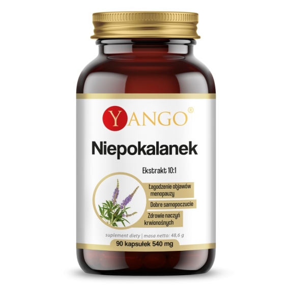 Yango Niepokalanek 90 kapsułek cena 39,89zł