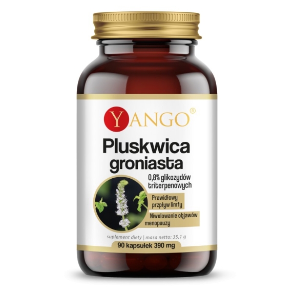 Yango Pluskwica groniasta ekstrakt 90 kapsułek cena 8,88$