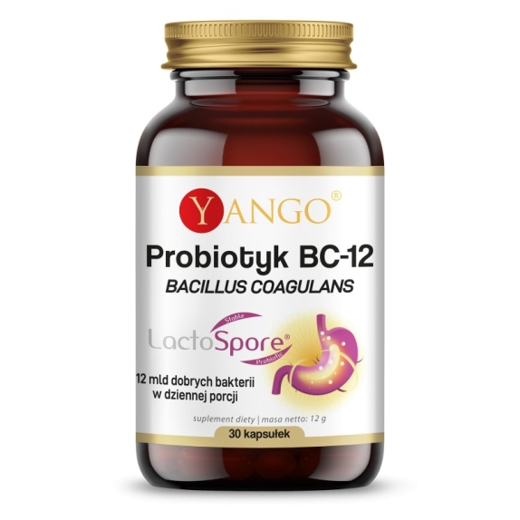 Yango Probiotyk BC-12 30 kapsułek cena 61,90zł
