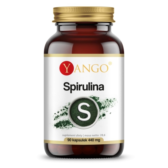 Yango Spirulina 90 kapsułek cena 21,90zł