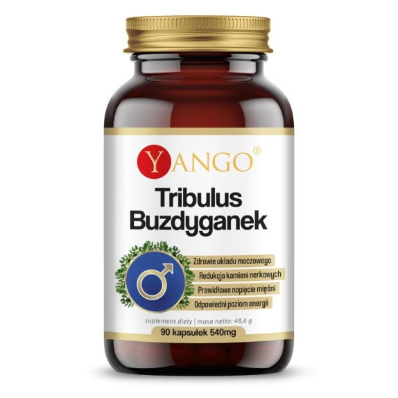 Yango Tribulus Buzdyganek 90 kapsułek cena 37,50zł