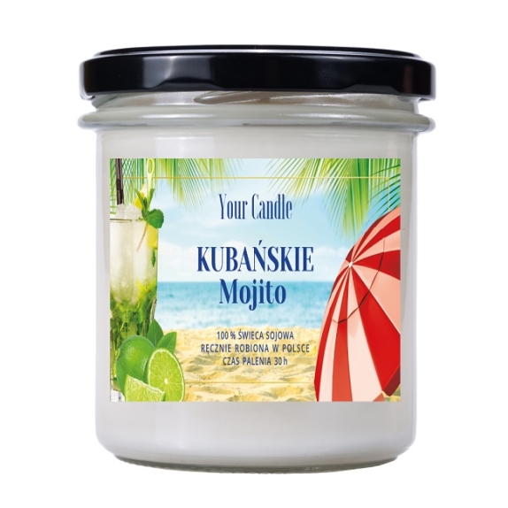 Your Candle świeca sojowa kubańskie mojito 300 ml cena 38,95zł