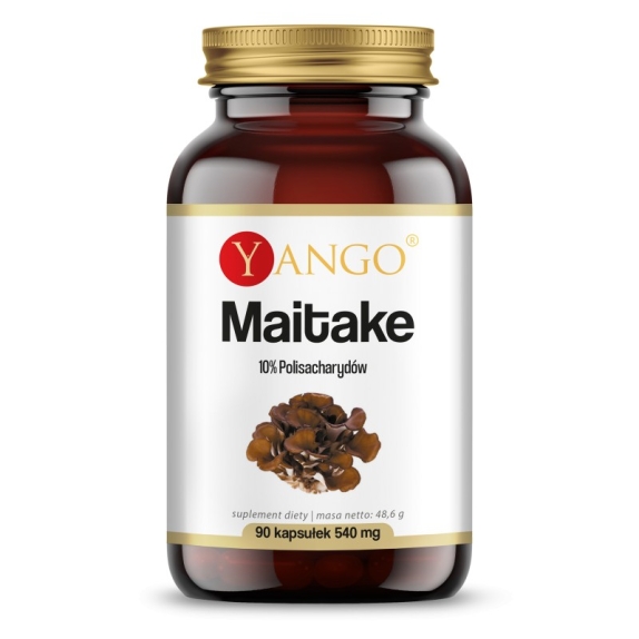 Yango Maitake ekstrakt 10% polisacharydów 90 kapsułek cena €13,34