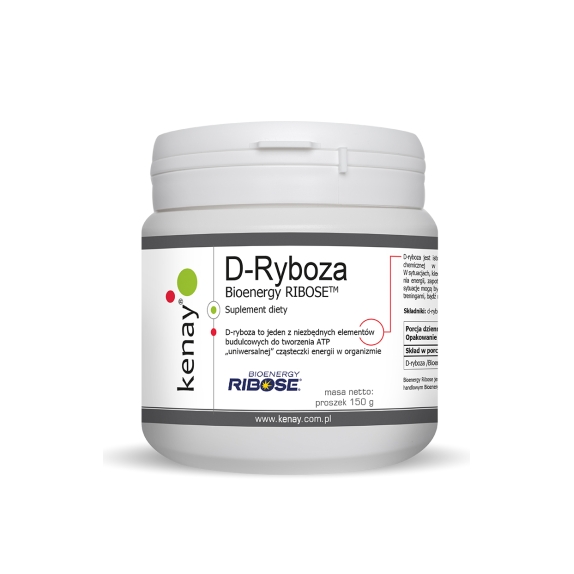 Kenay D-Ryboza Bioenergy RIBOSE 150 g cena 21,57$