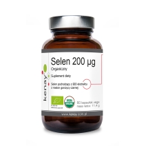 Kenay Selen 200 mcg Organiczny 60 kapsułek