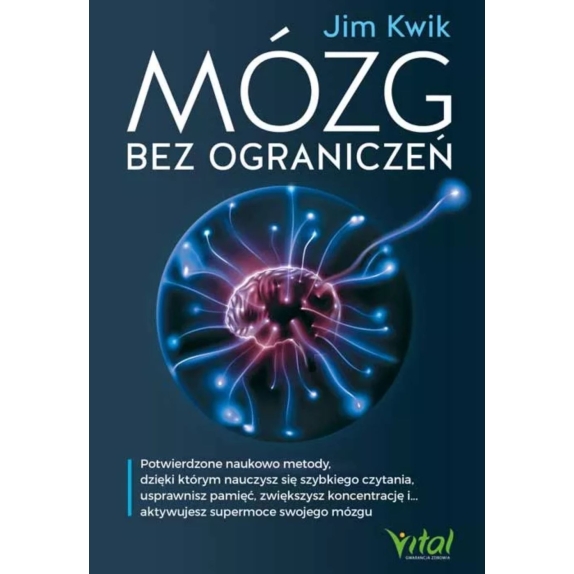 Książka "Mózg bez ograniczeń" Jim Kwik cena 79,90zł
