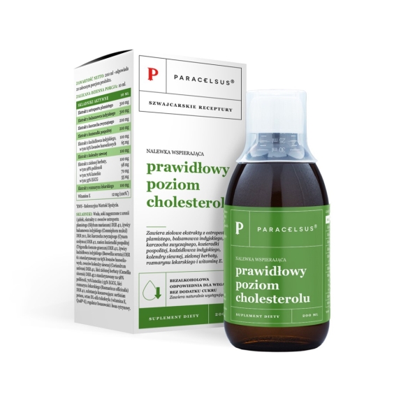 Aura Herbals paracelsus prawidłowy poziom cholesterolu nalewka 200 ml cena 26,95zł