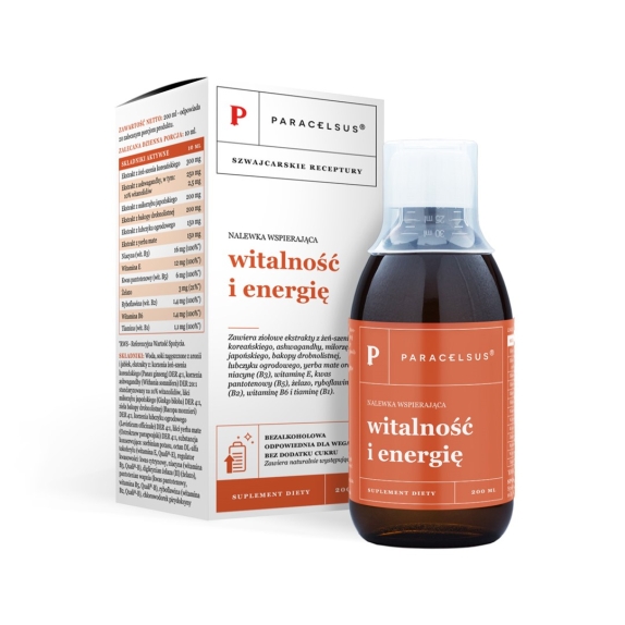 Aura Herbals paracelsus witalność i energia nalewka 200 ml cena €6,10