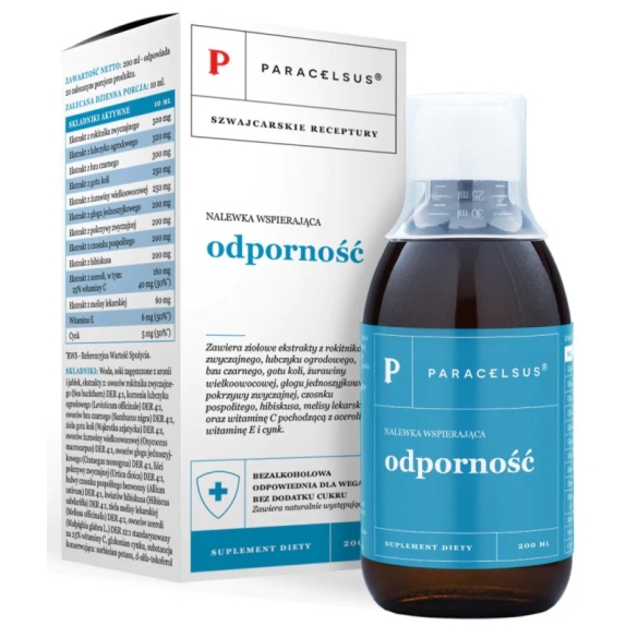Paracelsus Odporność nalewka 200 ml Aura Herbals cena 7,28$