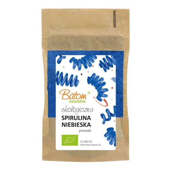 Spirulina niebieska 15 g BIO Batom cena 58,59zł