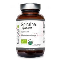 Kenay Spirulina Organiczna 180 tabletek 