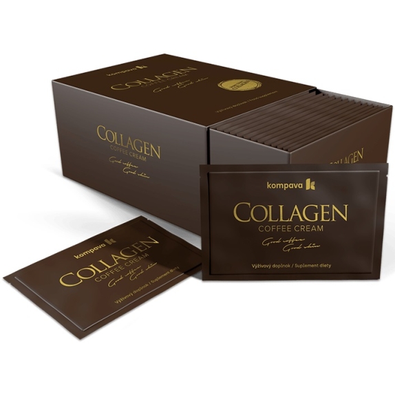 Kompava Collagen Coffe cream 30 sztuk po 6 g cena 89,00zł