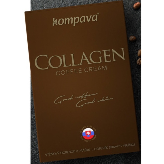 Kompava Collagen Coffe cream 300 g cena 105,00zł