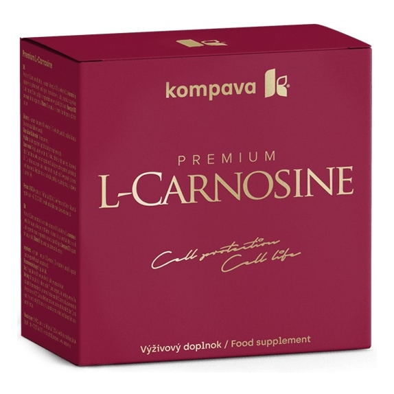 Kompava Premium L-carnosine + acidofit 60 tabletek cena 75,60$