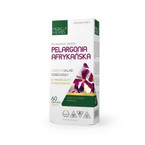 Medica Herbs Pelargonia afrykańska 450 mg 60 kapsułek