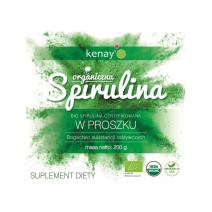 Kenay Spirulina Organiczna w proszku 200 g