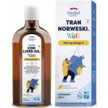 Osavi Tran Norweski Kids 500 mg Omega 3 cytryna 250 ml