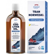 Osavi Tran Norweski 1000 mg Omega 3 cytryna 250 ml
