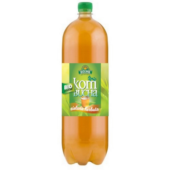 Kombucha herbata zielona BIO 2 L Bioline cena 28,55zł