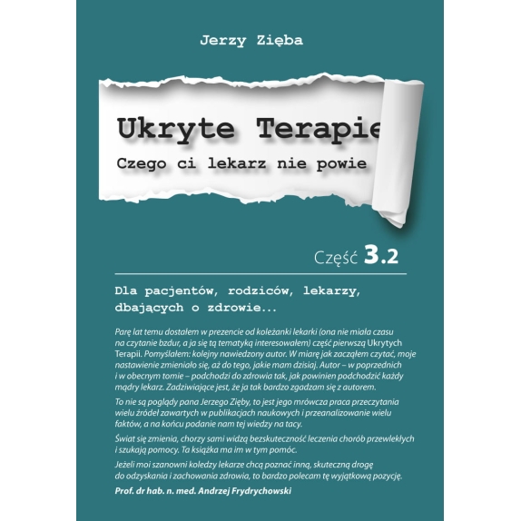 Książka "Ukryte terapie część 3  tom 2 " Jerzy Zięba cena 59,00zł