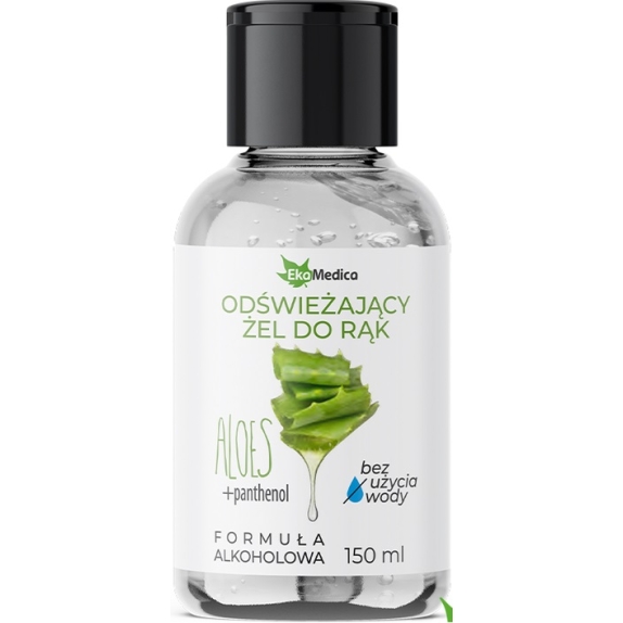 EkaMedica Odświeżający żel do rąk 150 ml  cena 10,00zł
