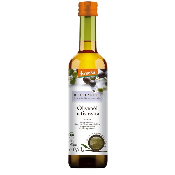 Oliwa z oliwek Extra Virgin Demeter BIO 500 ml Bio Planet cena 56,35zł