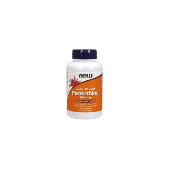 Now Foods pantethine double strength 600mg 60 kapsułek cena 150,99zł