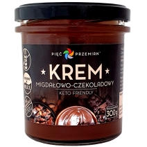 Krem migdałowo-czekoladowy KETO 300 g Pięć Przemian
