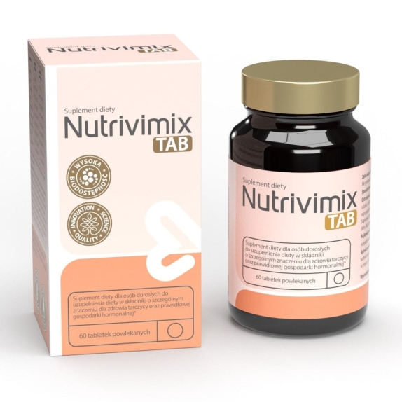 Nutrivimix TAB 60 tabletek cena 89,00zł