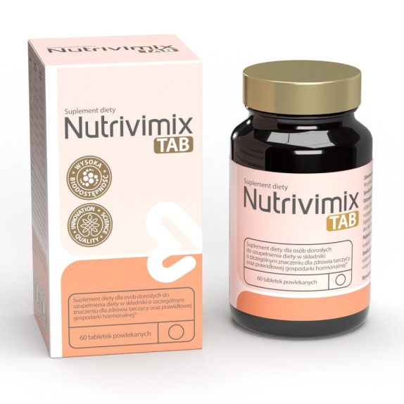 Nutrivimix TAB 60 tabletek cena €20,16