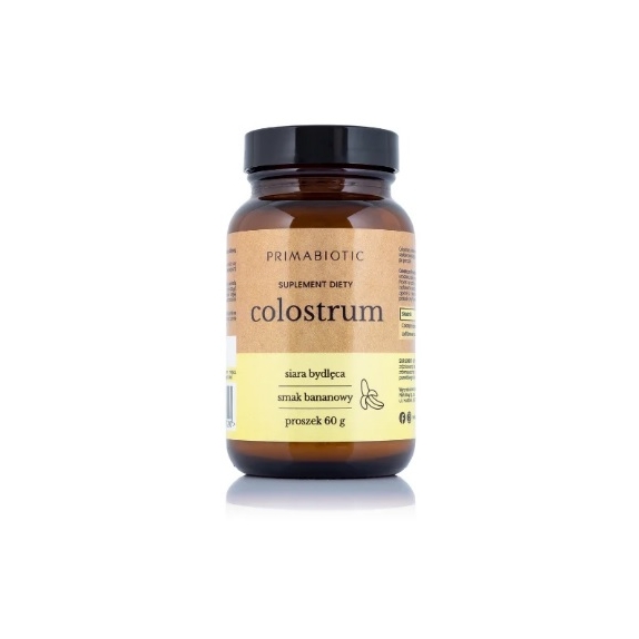 Primabiotic Colostrum smak bananowy 60 g cena 21,60$