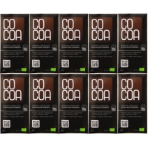 Cocoa czekolada surowa gorzka klasyczna 50 g x 10 sztuk BIO