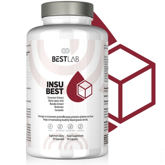 BestLab InsuBest 90kapsułek cena 32,13$