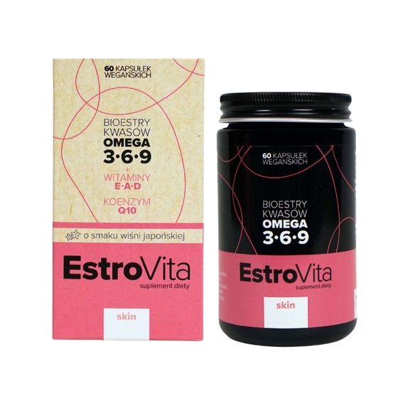 EstroVita Skin Cherry Sakura 60kapsułek cena 91,90zł