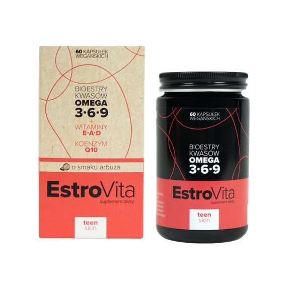 EstroVita Teen Skin 60kapsułek cena 91,90zł