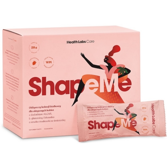 Health Labs ShapeMe smak truskawkowy 15saszetek cena €34,63