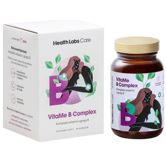 Health Labs Vitamin B Complex 60kapsułek cena 26,97$