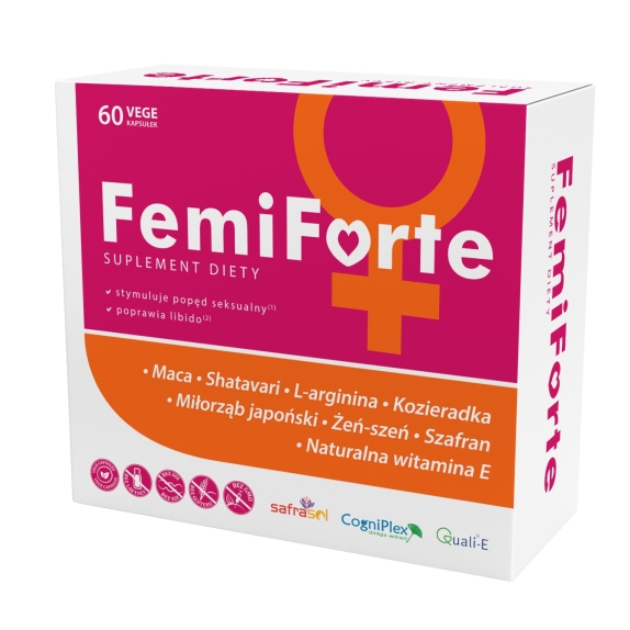 Aliness FemiForte dla kobiet 60 kapsułek cena €13,57