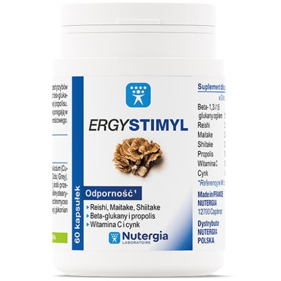 Ergystimyl 60 kapsułek Nutergia  cena €19,25