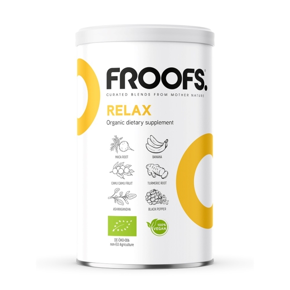 Froofs mieszanka relax 200 g BIO  cena 0,90$