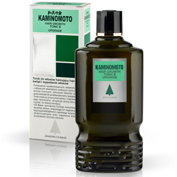 Kaminomoto Hair Growth Tonic II zapobieganie wypadaniu włosów łupież wcierka płyn 180ml cena €20,15